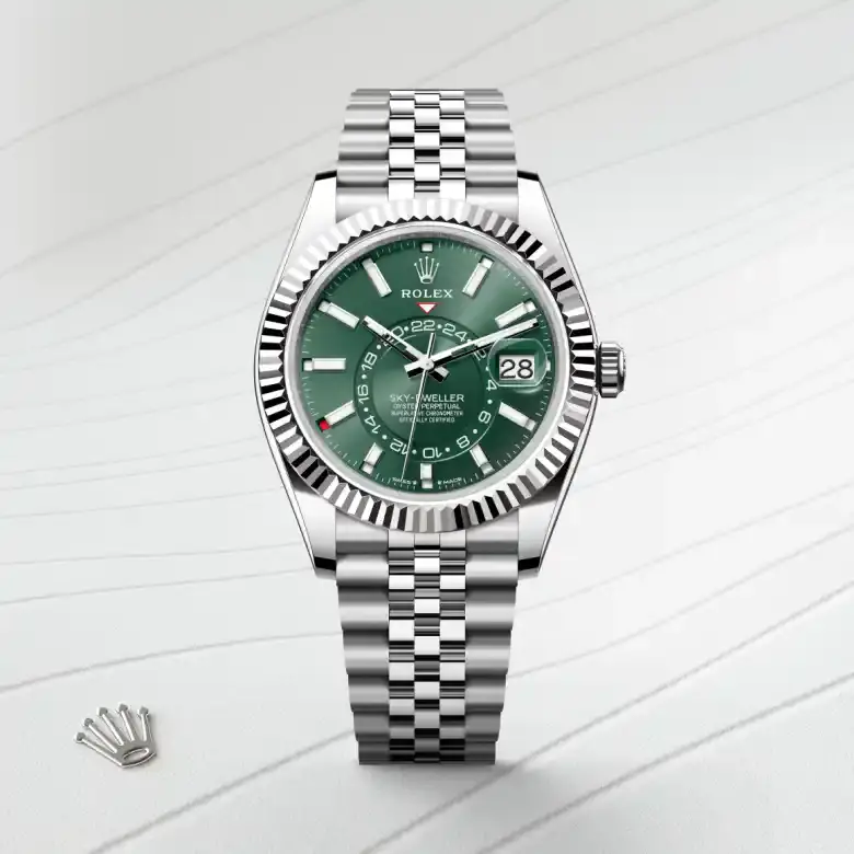 rolex sky-dweller in white rolesor, M336934-0002- watch palace, First image