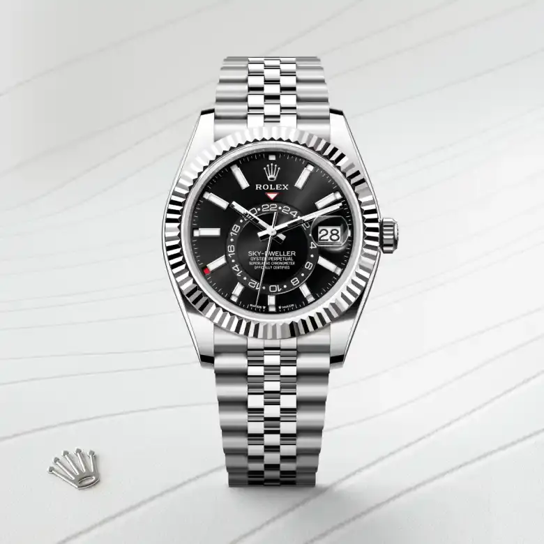 rolex sky-dweller in white rolesor, M336934-0008- watch palace, First image