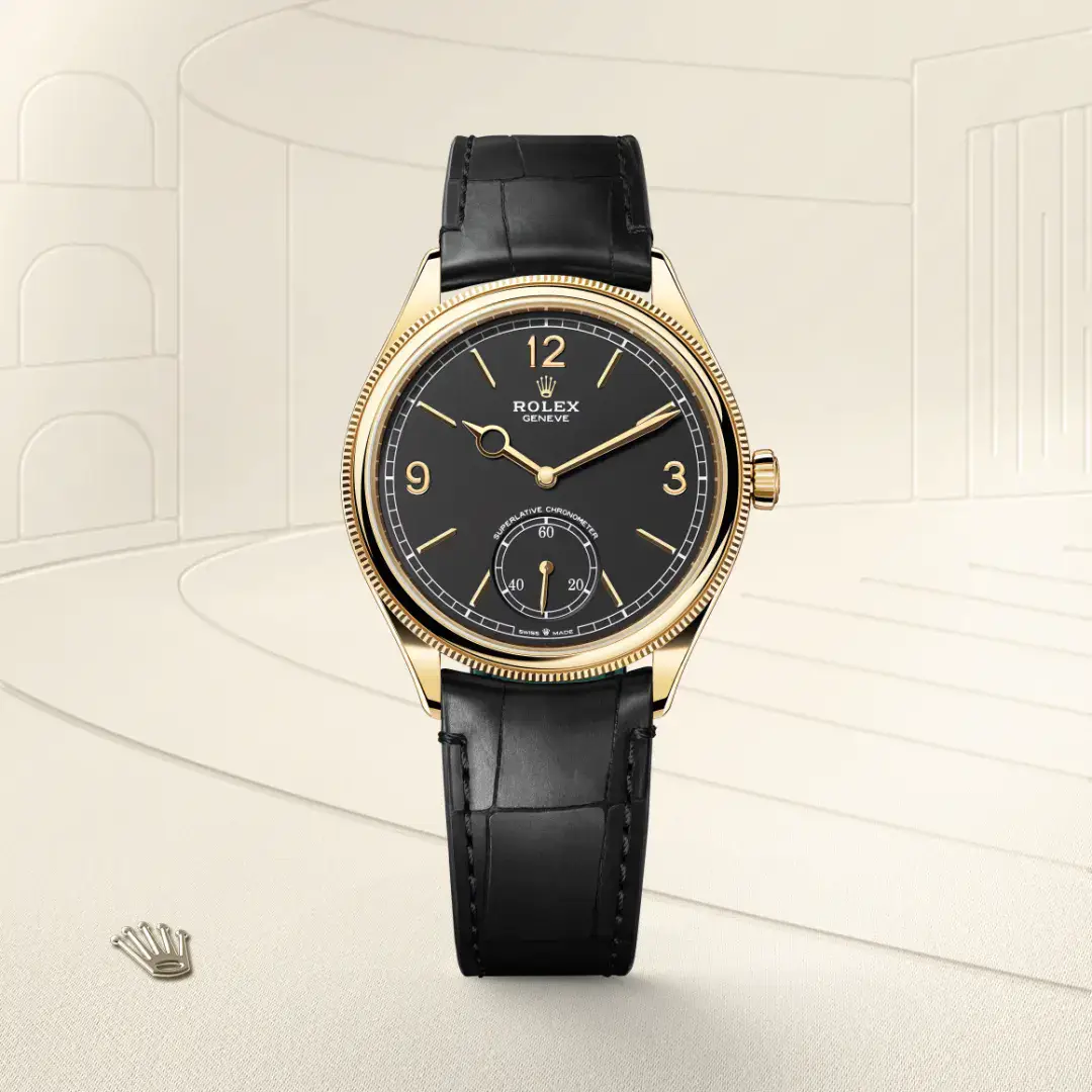 rolex 1908 in 18 ct yellow gold, M52508-0002- watch palace, First image