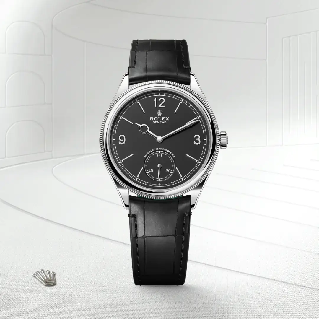 rolex 1908 in 18 ct white gold, m52509-0002 - watch palace, First image