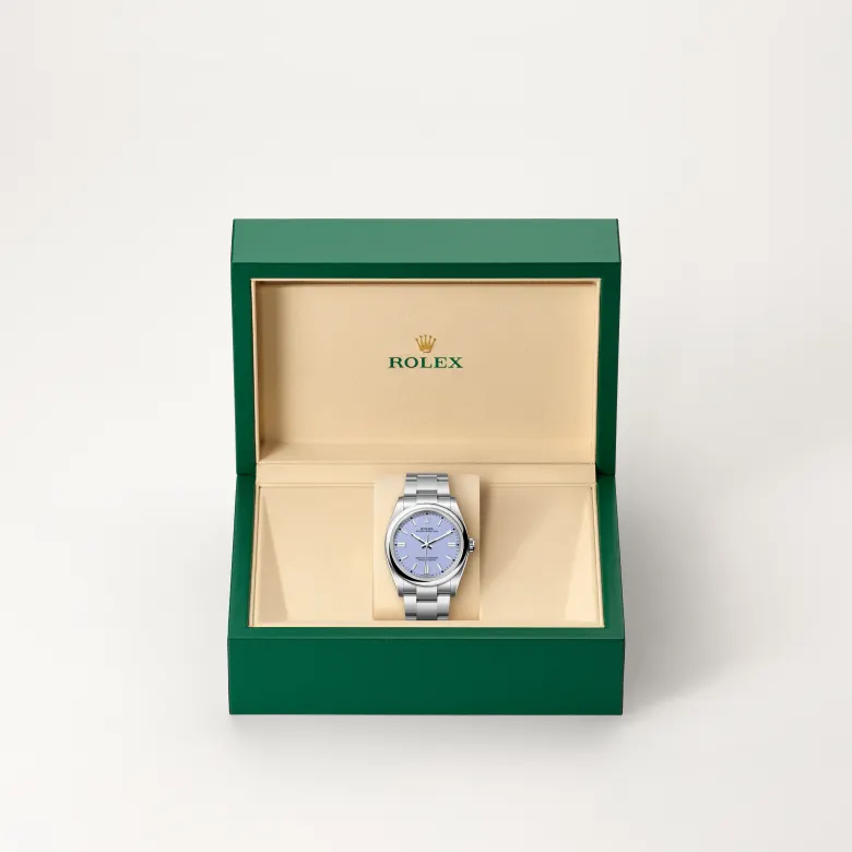 rolex oyster perpetual in oystersteel, M126000-0013- watch palace, Second image