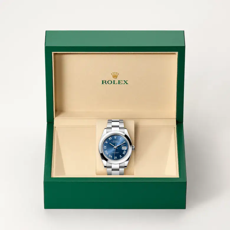 rolex datejust in oystersteel, m126300-0029 - watch palace, Second image