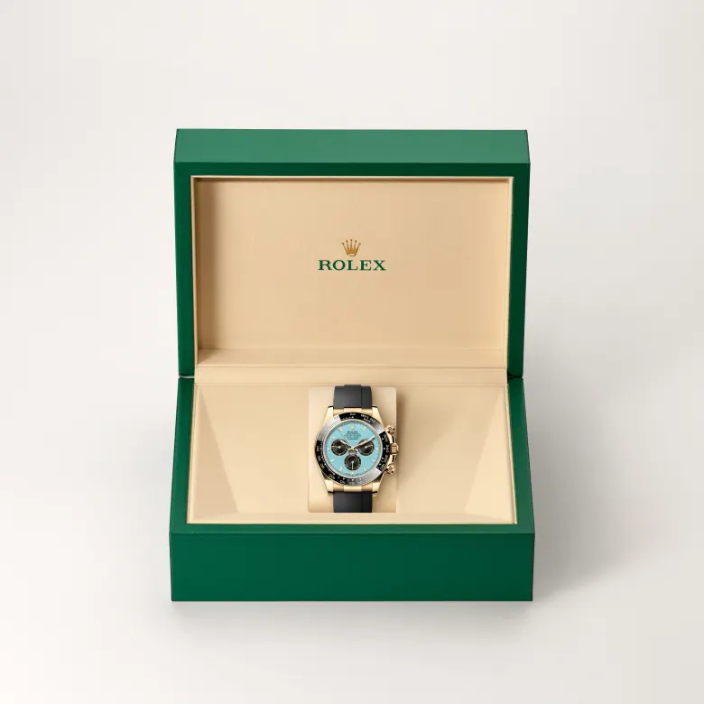 rolex cosmograph daytona in 18 ct yellow gold, M126518LN-0014- watch palace, Second image