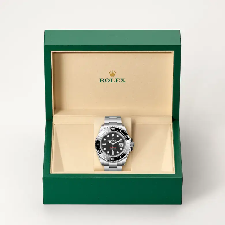 rolex sea-dweller in oystersteel, m126600-0002 - watch palace, Second image
