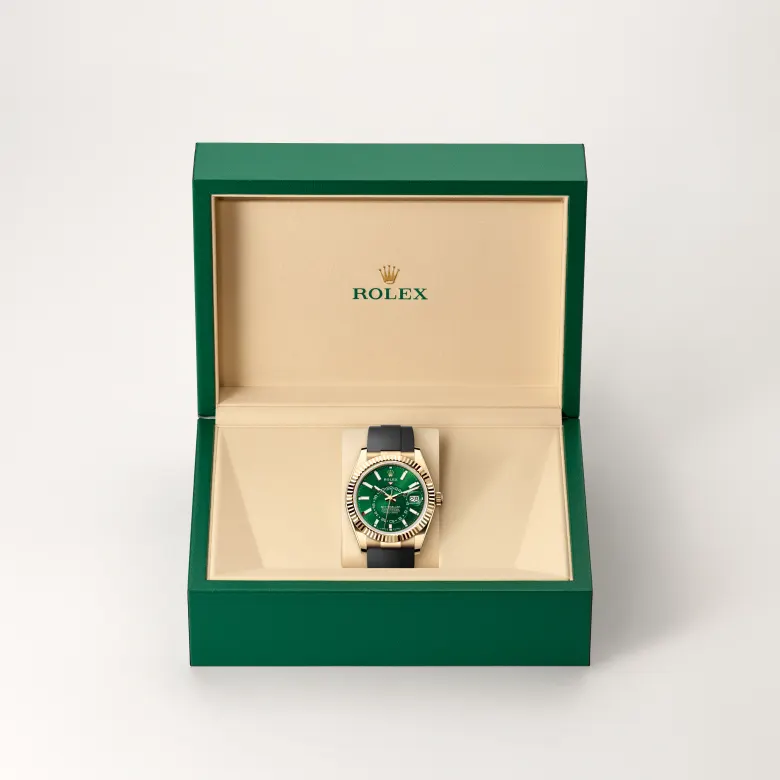 rolex sky-dweller in 18 ct yellow gold, M336238-0004- watch palace, Second image