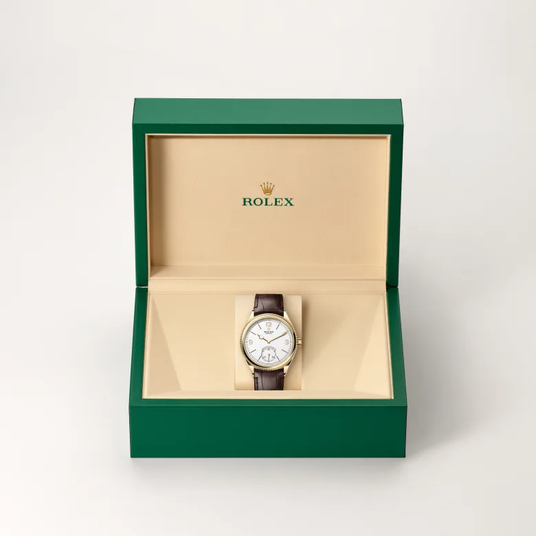 rolex 1908 in 18 ct yellow gold, M52508-0006- watch palace, Second image