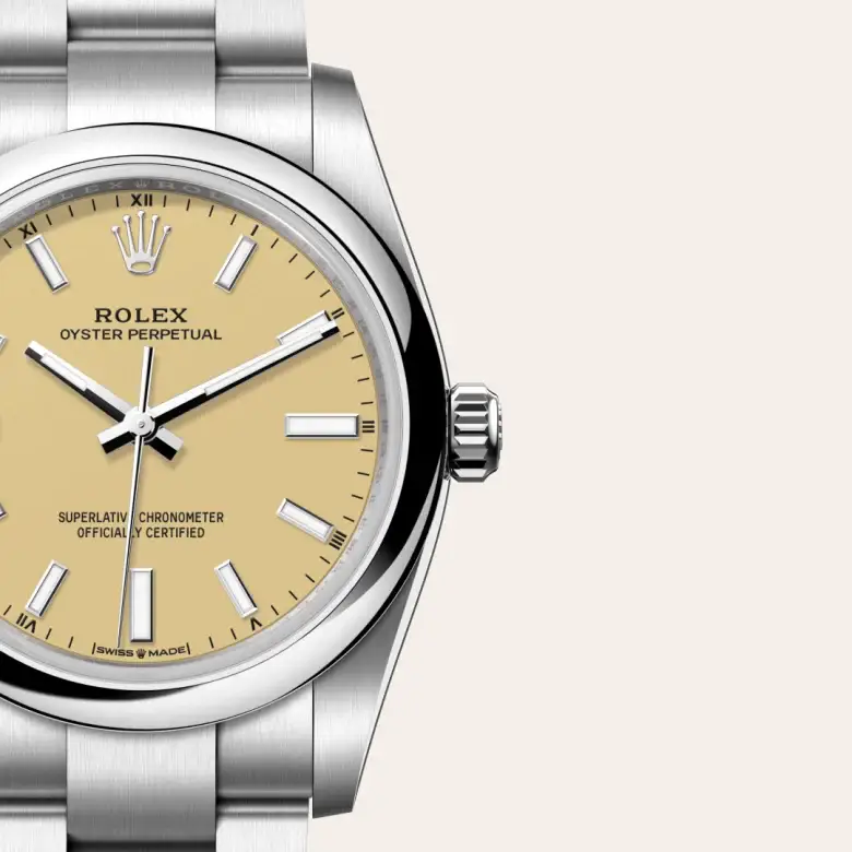 rolex oyster perpetual in oystersteel, m124200-0007 - watch palace, Third image