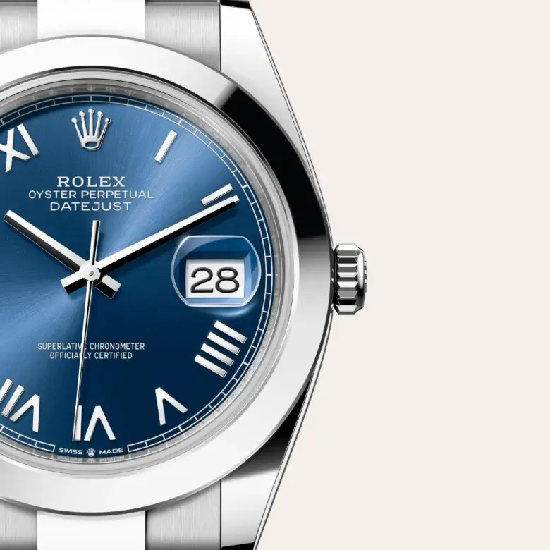 rolex datejust in oystersteel, m126300-0029 - watch palace, Third image