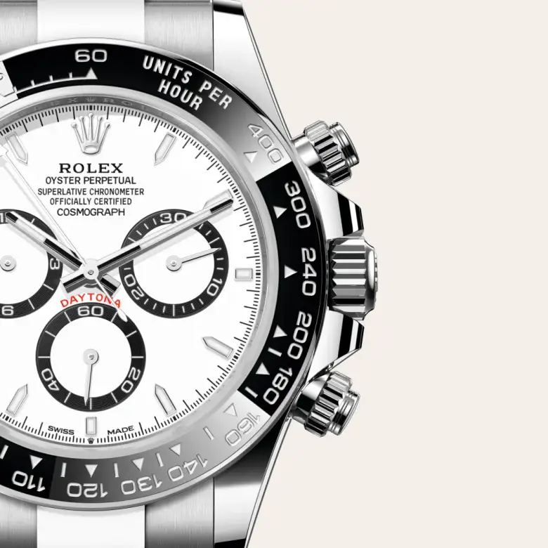 rolex cosmograph daytona in oystersteel, m126500ln-0001 - watch palace, Third image