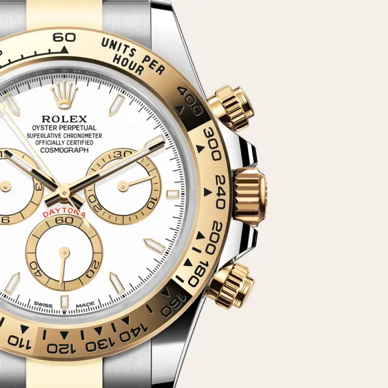 rolex cosmograph daytona in yellow rolesor, m126503-0001 - watch palace, Third image