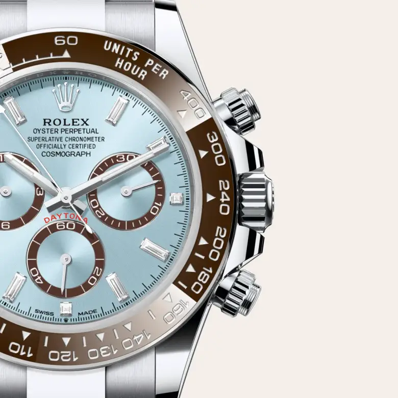 rolex cosmograph daytona in platinum, M126506-0002- watch palace, Third image