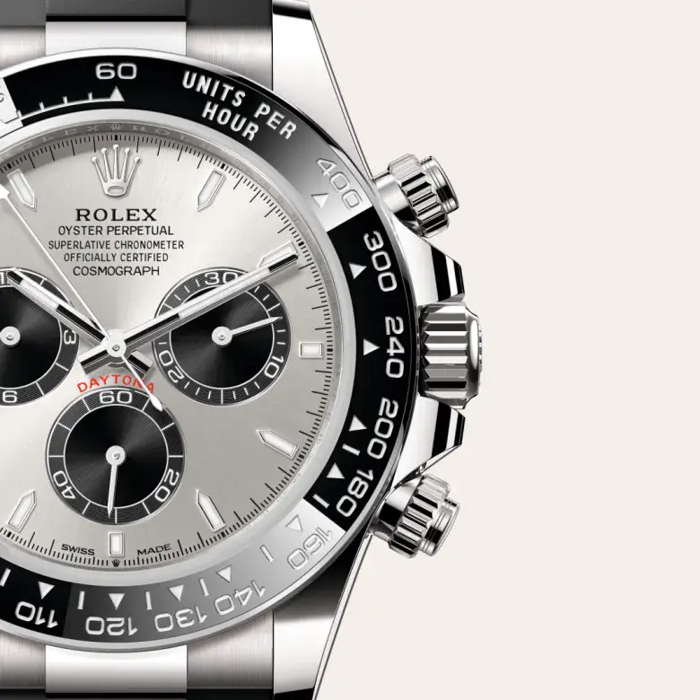 rolex cosmograph daytona in 18 ct white gold, M126519LN-0006- watch palace, Third image