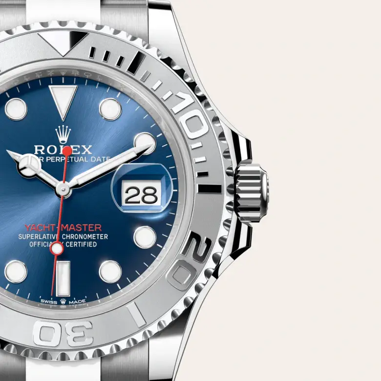rolex yacht-master in rolesium, M126622-0002- watch palace, Third image