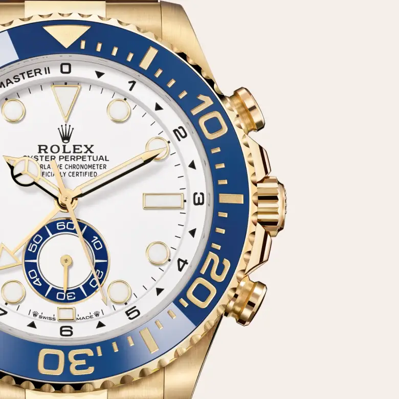 rolex yacht-master ii in 18 ct yellow gold, m126688-0001 - watch palace, Third image