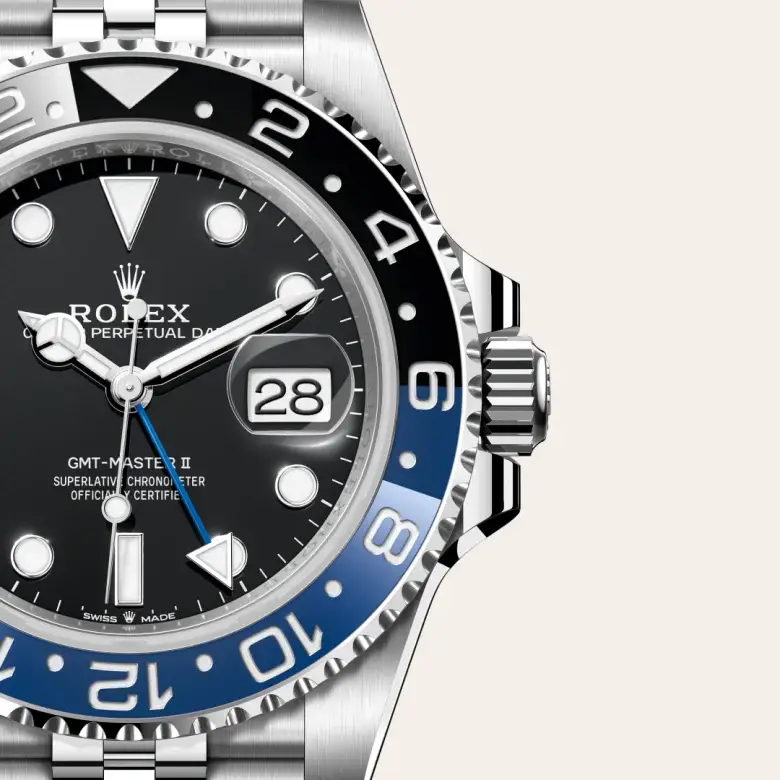 rolex gmt-master ii in oystersteel, M126710BLNR-0002- watch palace, Third image