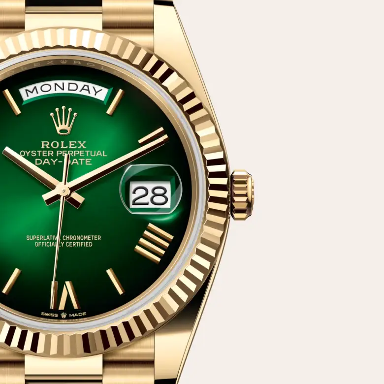 rolex day-date in 18 ct yellow gold, m228238-0069 - watch palace, Third image