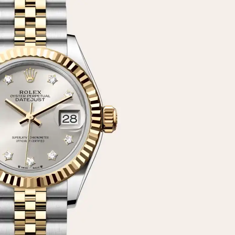rolex lady-datejust in yellow rolesor, M279173-0003- watch palace, Third image