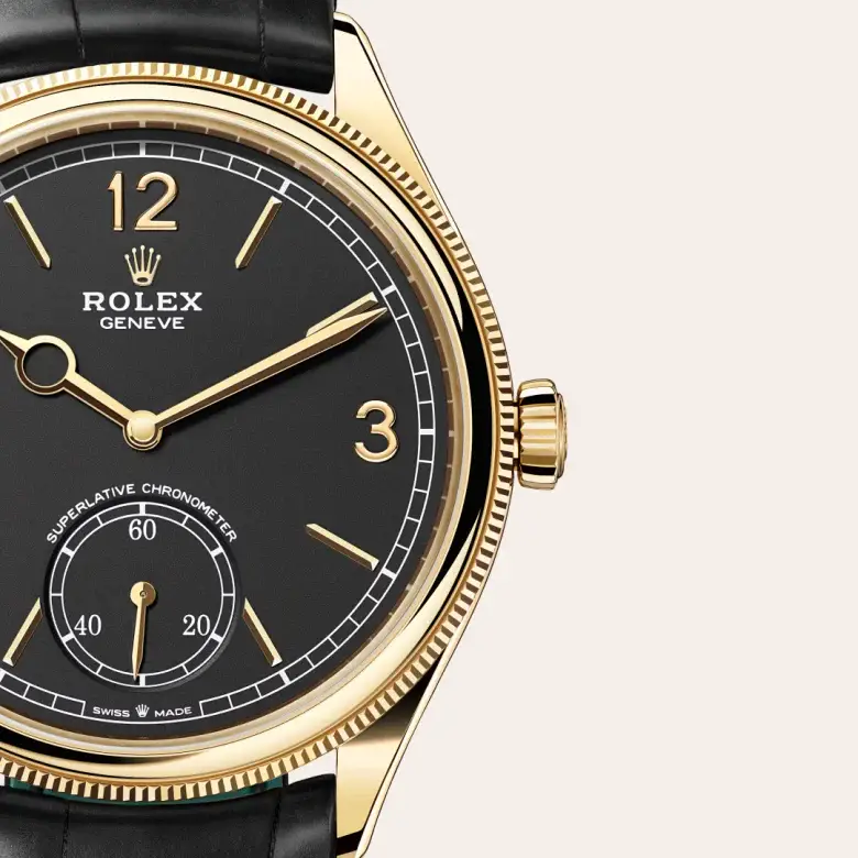 rolex 1908 in 18 ct yellow gold, M52508-0002- watch palace, Third image