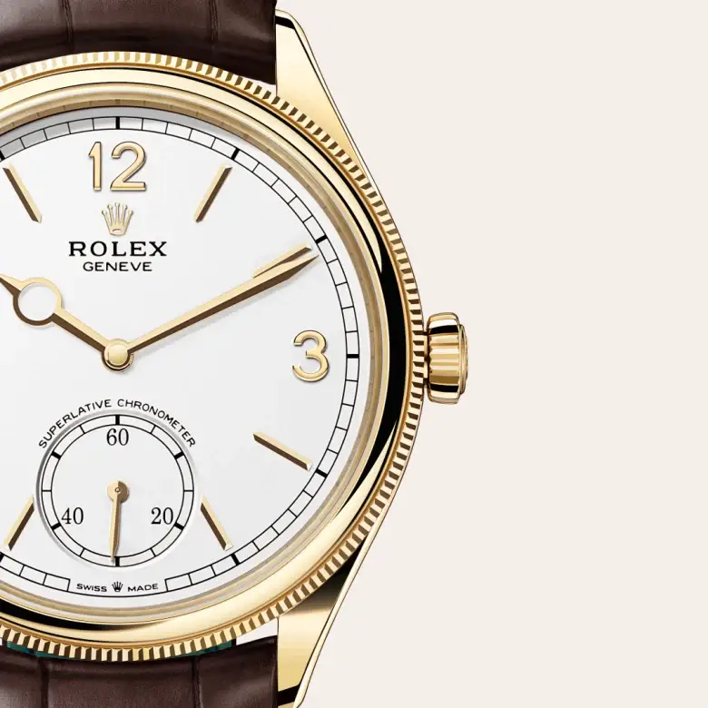 rolex 1908 in 18 ct yellow gold, M52508-0006- watch palace, Third image