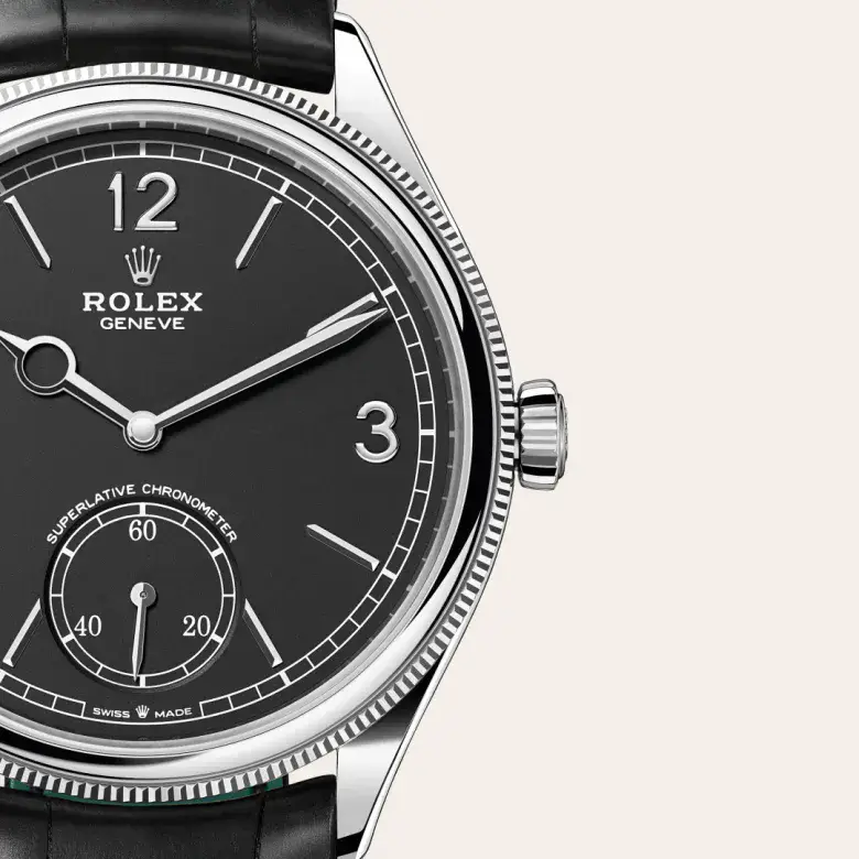 rolex 1908 in 18 ct white gold, m52509-0002 - watch palace, Third image