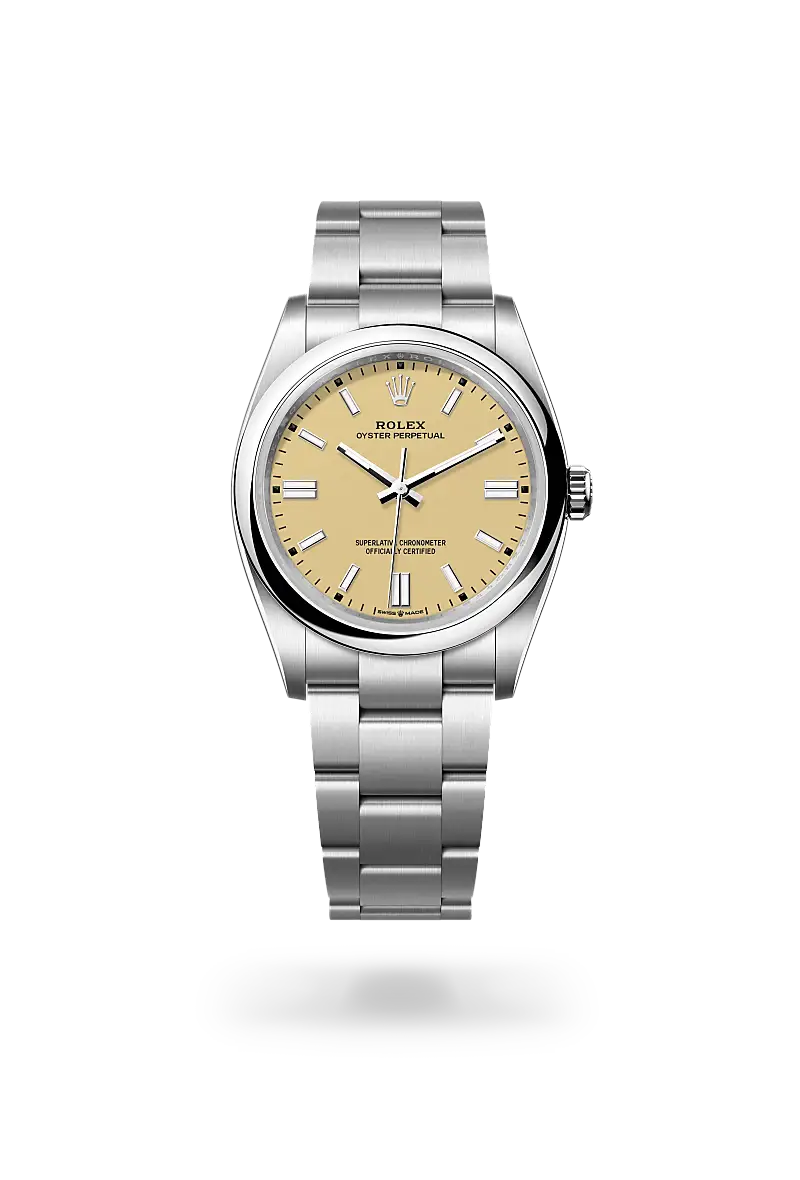 Rolex Oyster Perpetual 36 in Oyster, 36 mm, Oystersteel, M126000-0012 - Watch Palace