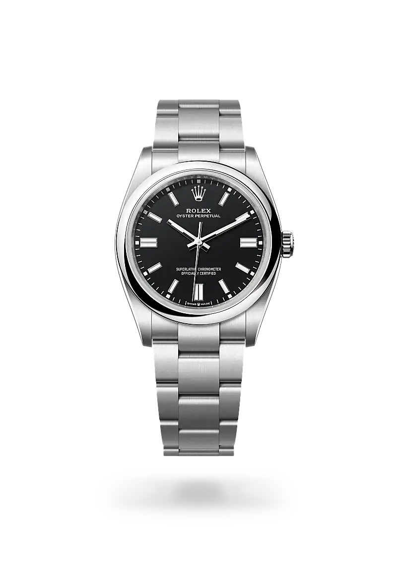Rolex Oyster Perpetual 36 in Oyster, 36 mm, Oystersteel, M126000-0014 - Watch Palace