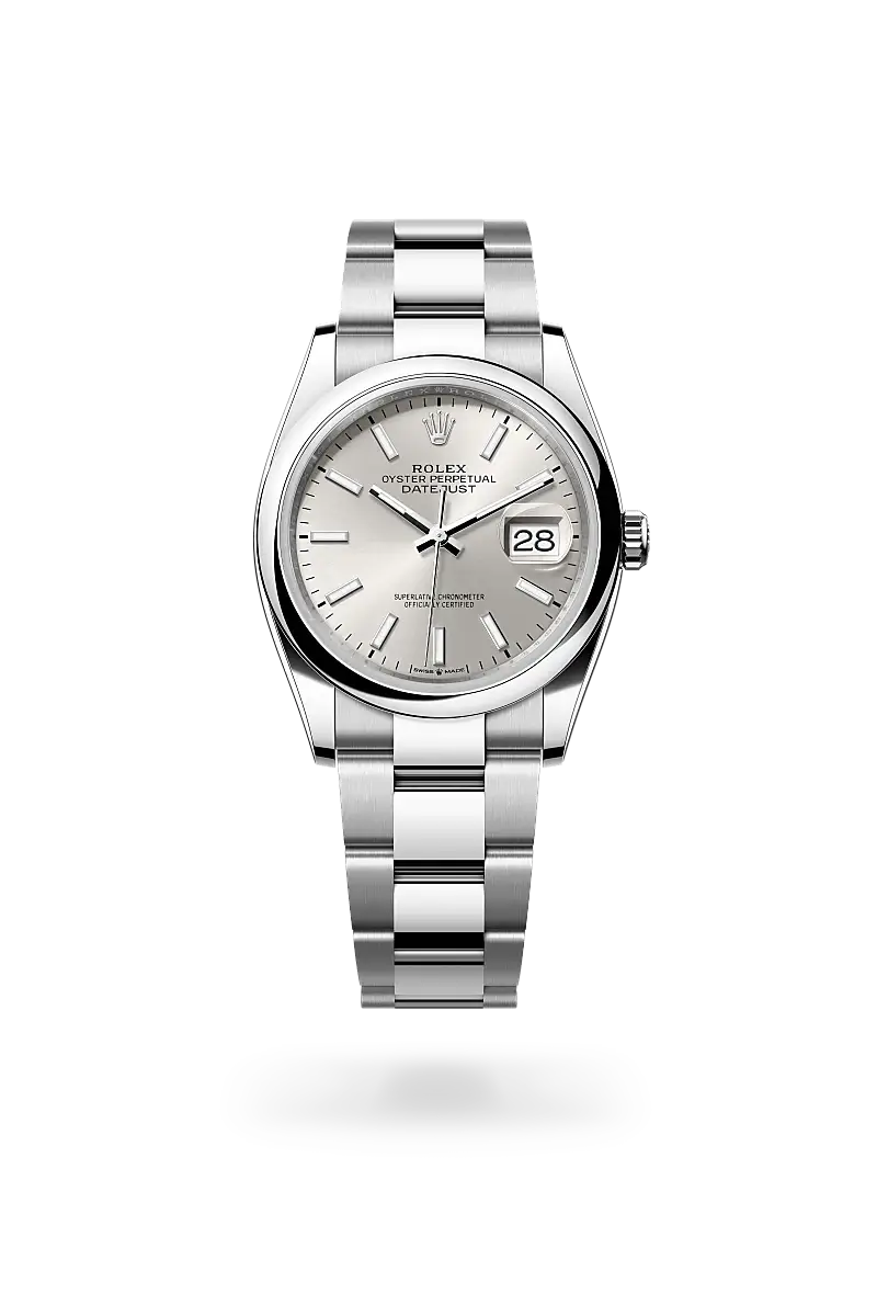 Rolex Datejust 36 in Oyster, 36 mm, Oystersteel, M126200-0002 - Watch Palace