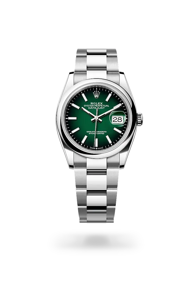Rolex Datejust 36 in Oyster, 36 mm, Oystersteel, M126200-0025 - Watch Palace