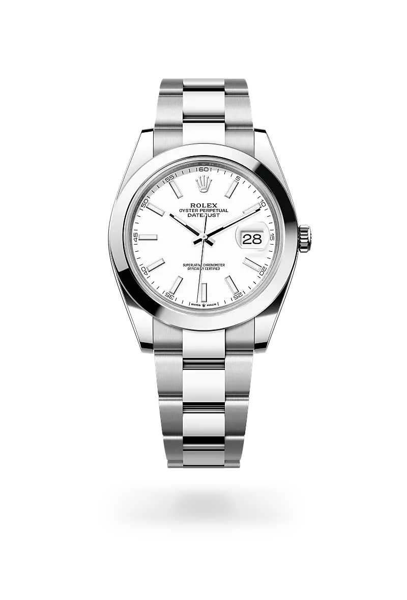Rolex Datejust 41 in Oyster, 41 mm, Oystersteel, M126300-0005 - Watch Palace