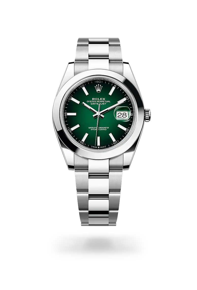 Rolex Datejust 41 in Oyster, 41 mm, Oystersteel, M126300-0025 - Watch Palace