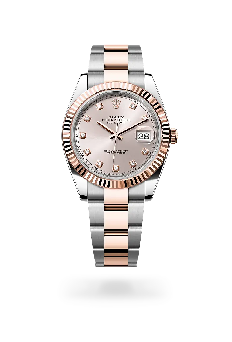 Rolex Datejust 41 in Oyster, 41 mm, Oystersteel and Everose gold, M126331-0007 - Watch Palace