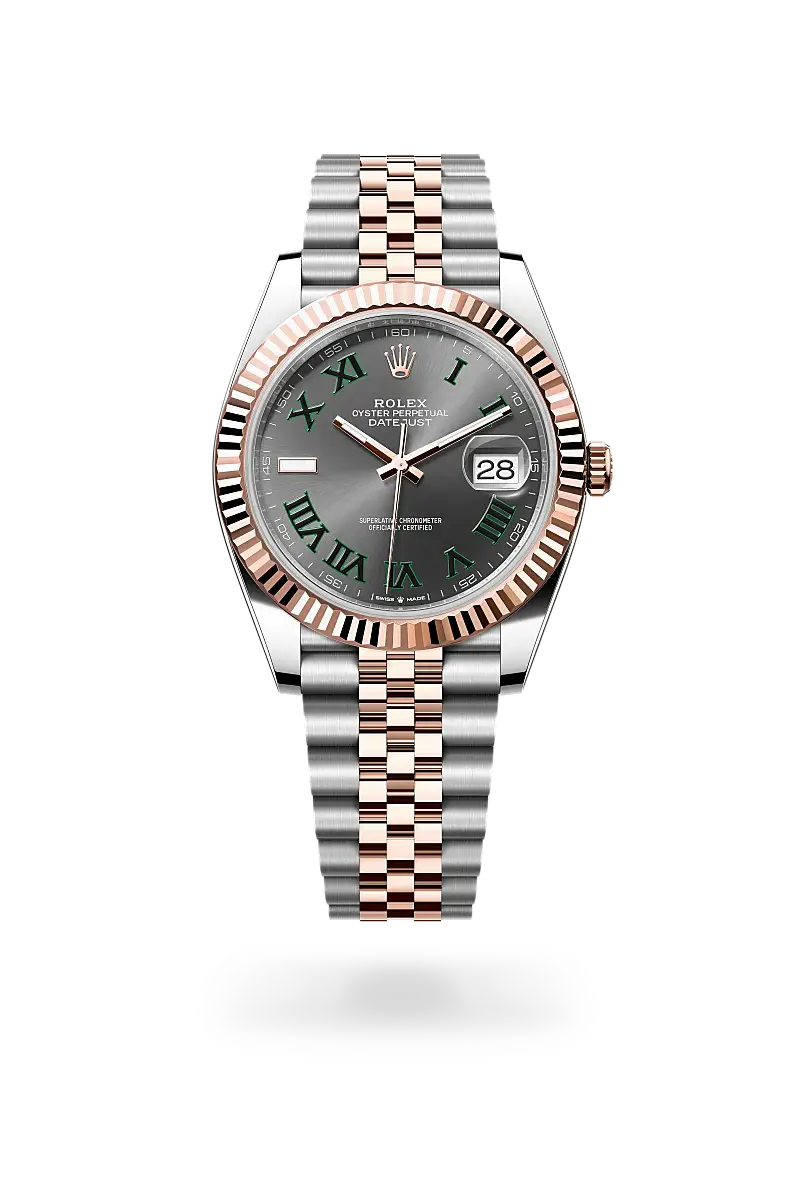 Rolex Datejust 41 in Oyster, 41 mm, Oystersteel and Everose gold, M126331-0016 - Watch Palace
