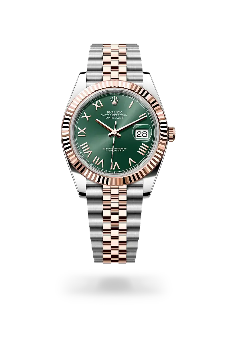 Rolex Datejust 41 in Oyster, 41 mm, Oystersteel and Everose gold, M126331-0022 - Watch Palace