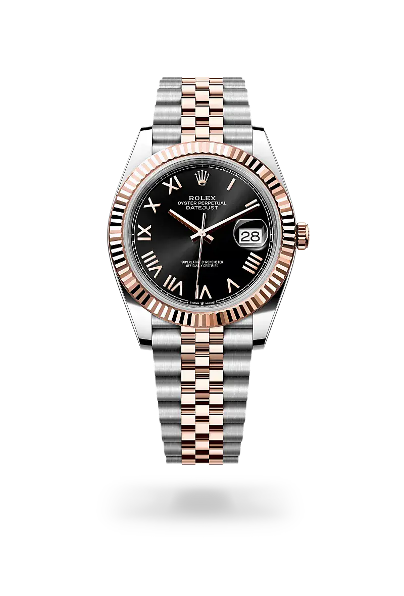 Rolex Datejust 41 in Oyster, 41 mm, Oystersteel and Everose gold, M126331-0024 - Watch Palace