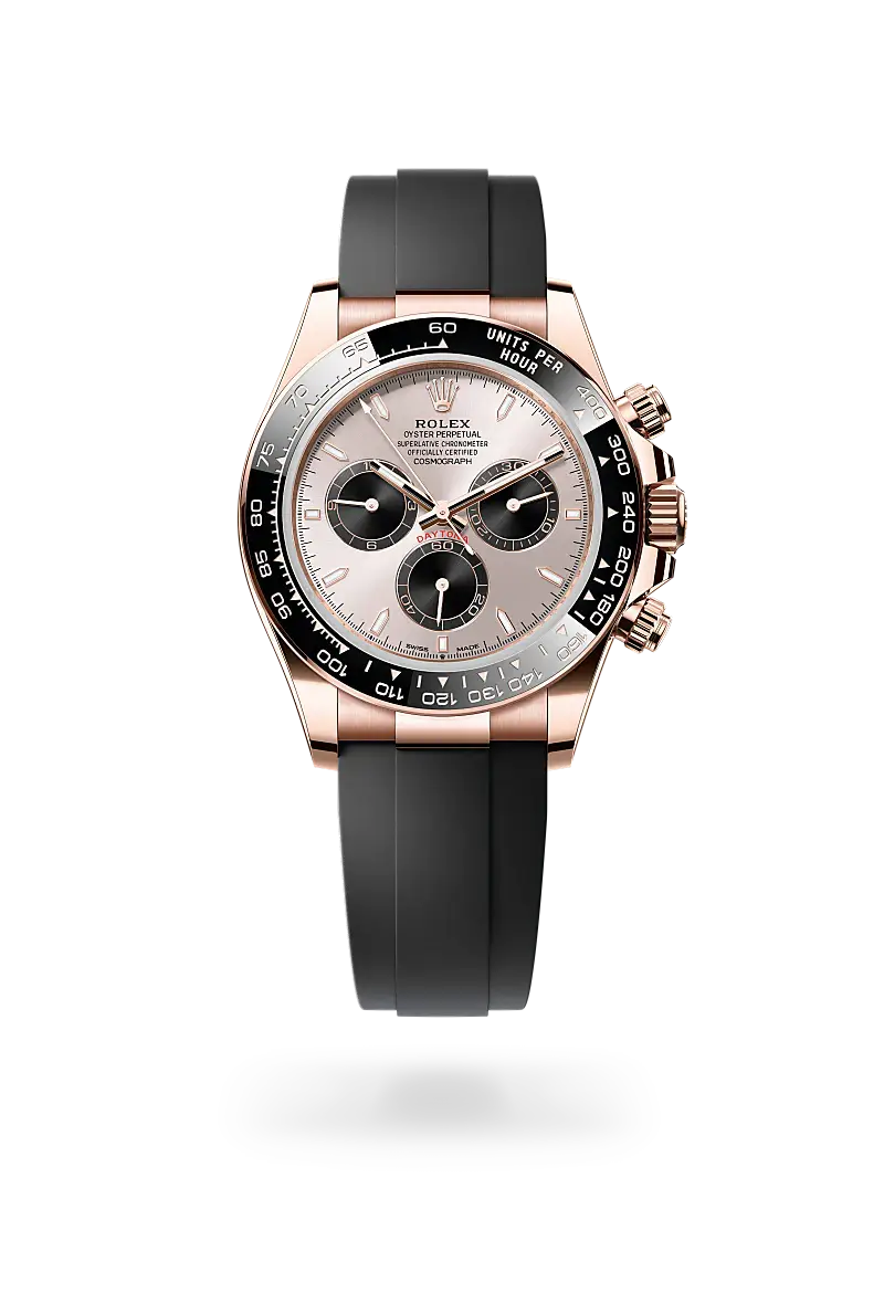 Rolex Cosmograph Daytona in Oyster, 40 mm, Everose gold, M126515LN-0006 - Watch Palace