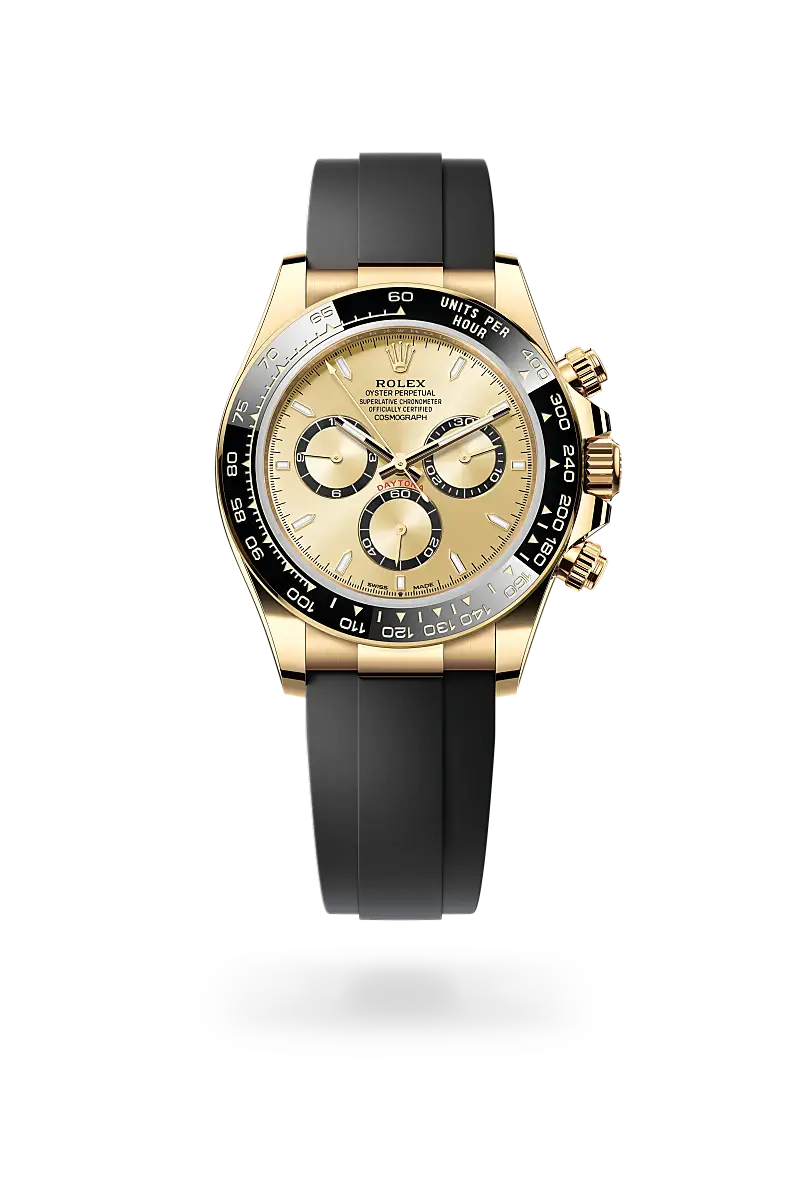 Rolex Cosmograph Daytona in Oyster, 40 mm, yellow gold, M126518LN-0010 - Watch Palace