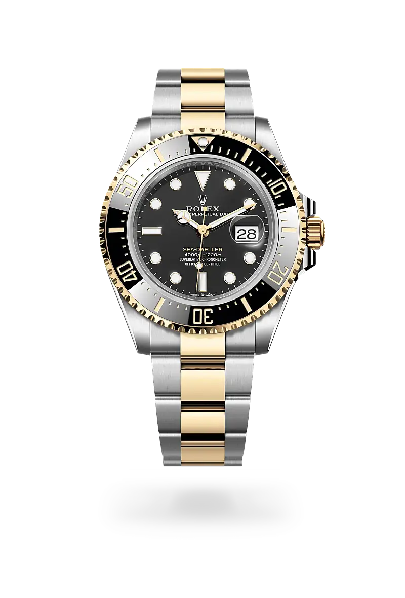 Rolex Sea-Dweller in Oyster, 43 mm, Oystersteel and yellow gold, M126603-0001 - Watch Palace