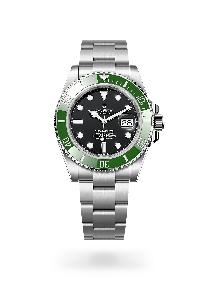 Rolex Submariner Date in Oyster, 41 mm, Oystersteel, M126610LV-0002 - Watch Palace