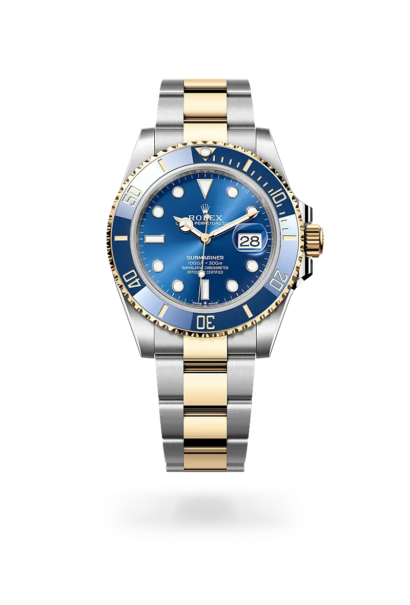 Rolex Submariner Date in Oyster, 41 mm, Oystersteel and yellow gold, M126613LB-0002 - Watch Palace