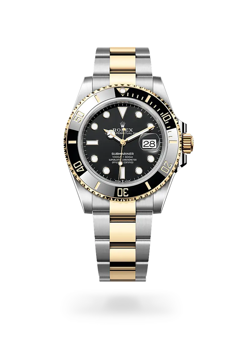 Rolex Submariner Date in Oyster, 41 mm, Oystersteel and yellow gold, M126613LN-0002 - Watch Palace