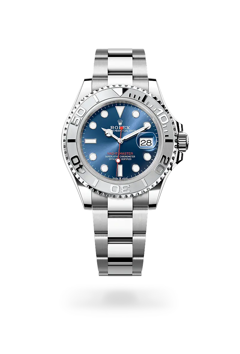 Rolex Yacht-Master 40 in Oyster, 40 mm, Oystersteel and platinum, M126622-0002 - Watch Palace