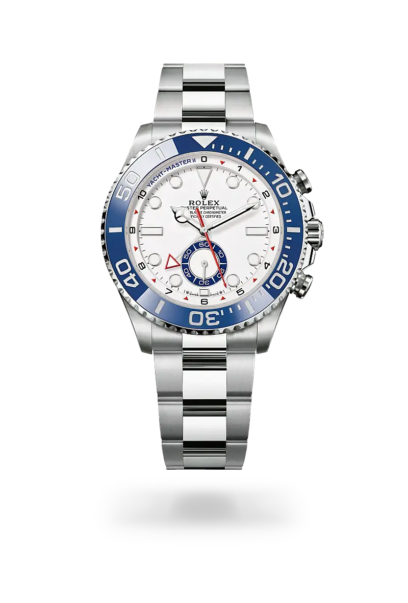 Rolex Yacht-Master II in Oyster, 44 mm, Oystersteel, M126680-0001 - RETAILER