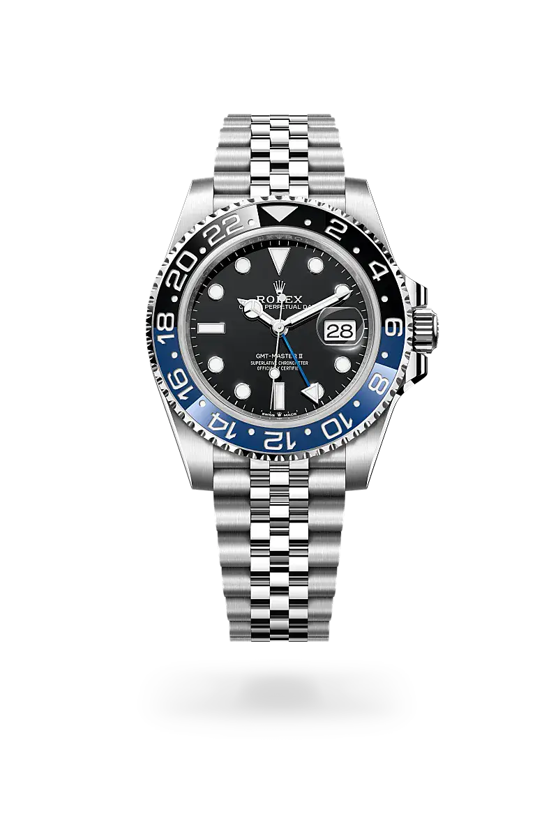 Rolex GMT-Master II in Oyster, 40 mm, Oystersteel, M126710BLNR-0002 - Watch Palace