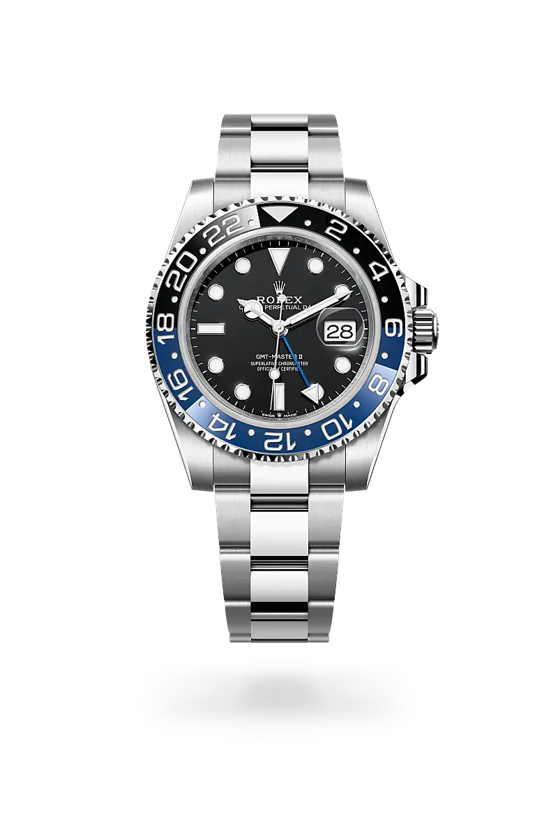 Rolex GMT-Master II in Oyster, 40 mm, Oystersteel, M126710BLNR-0003 - Watch Palace
