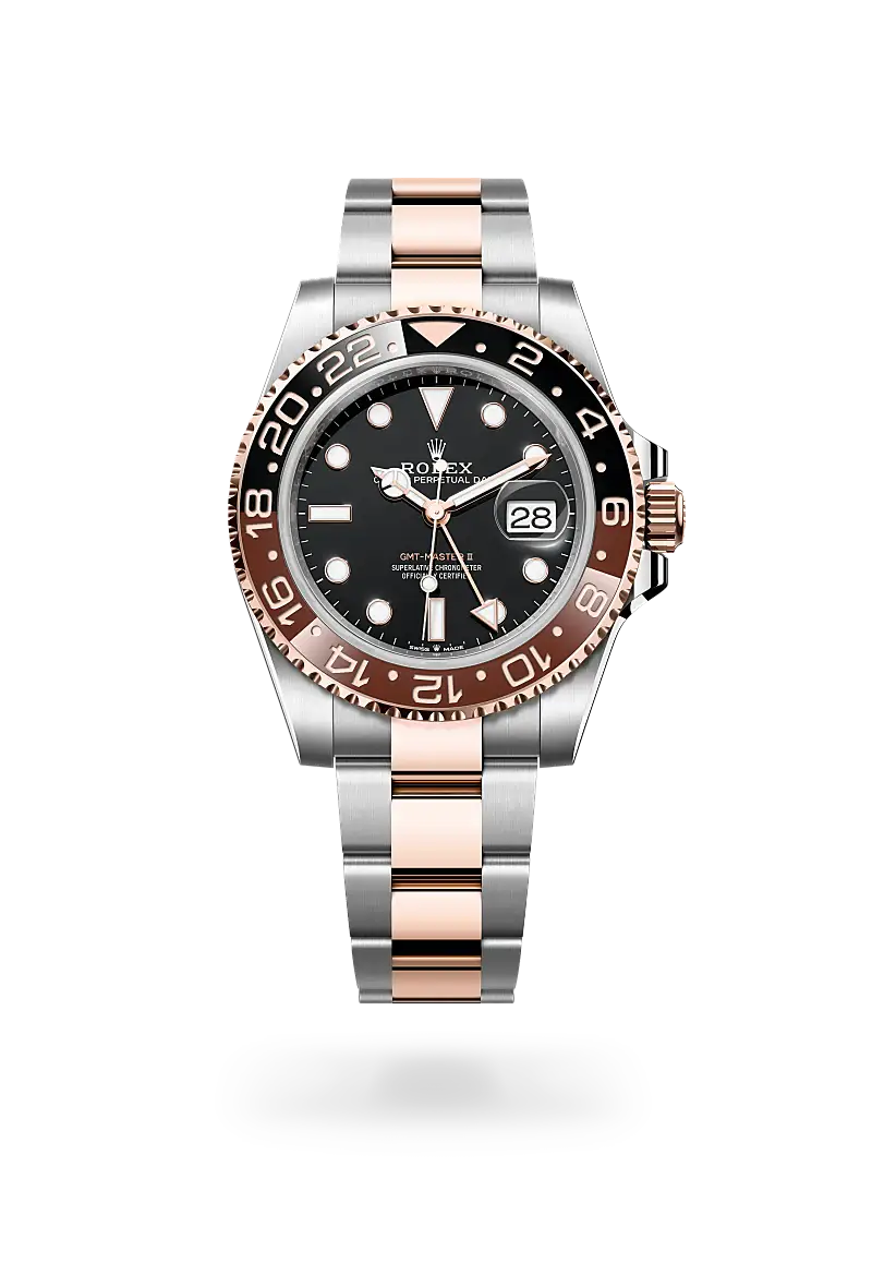 Rolex GMT-Master II in Oyster, 40 mm, Oystersteel and Everose gold, M126711CHNR-0002 - Watch Palace