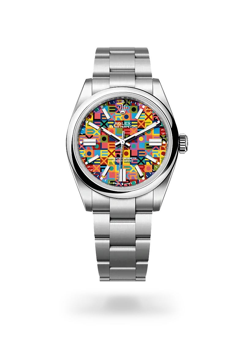 Rolex Oyster Perpetual 41 in Oyster, 41 mm, Oystersteel, M134300-0010 - Watch Palace