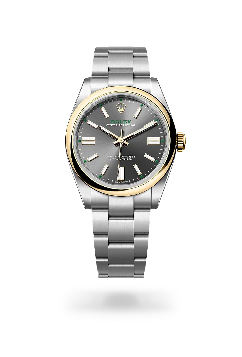 Rolex Oyster Perpetual 41 in Oyster, 41 mm, Oystersteel and yellow gold, M134303-0001 - Watch Palace