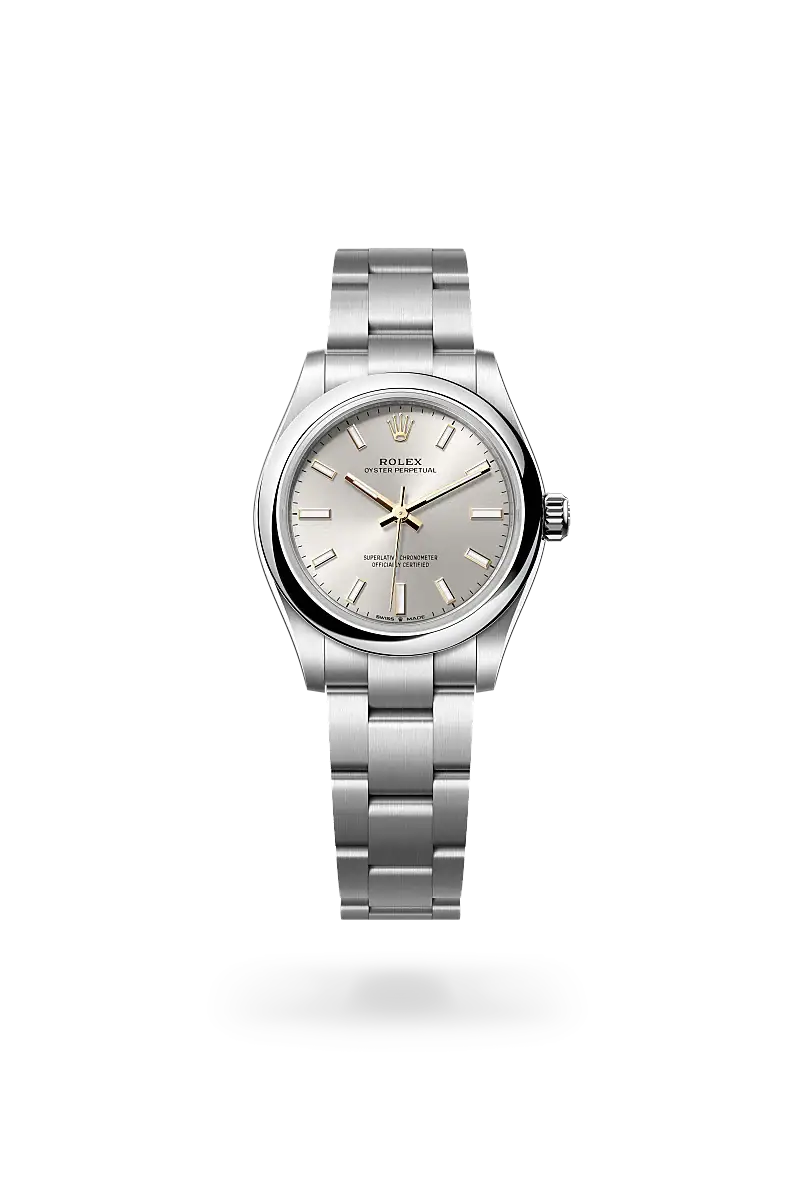 Rolex Oyster Perpetual 31 in Oyster, 31 mm, Oystersteel, M277200-0001 - Watch Palace