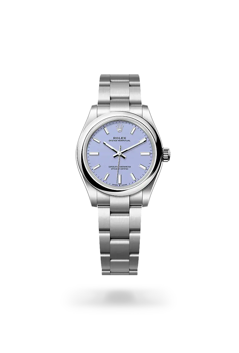 Rolex Oyster Perpetual 31 in Oyster, 31 mm, Oystersteel, M277200-0014 - Watch Palace