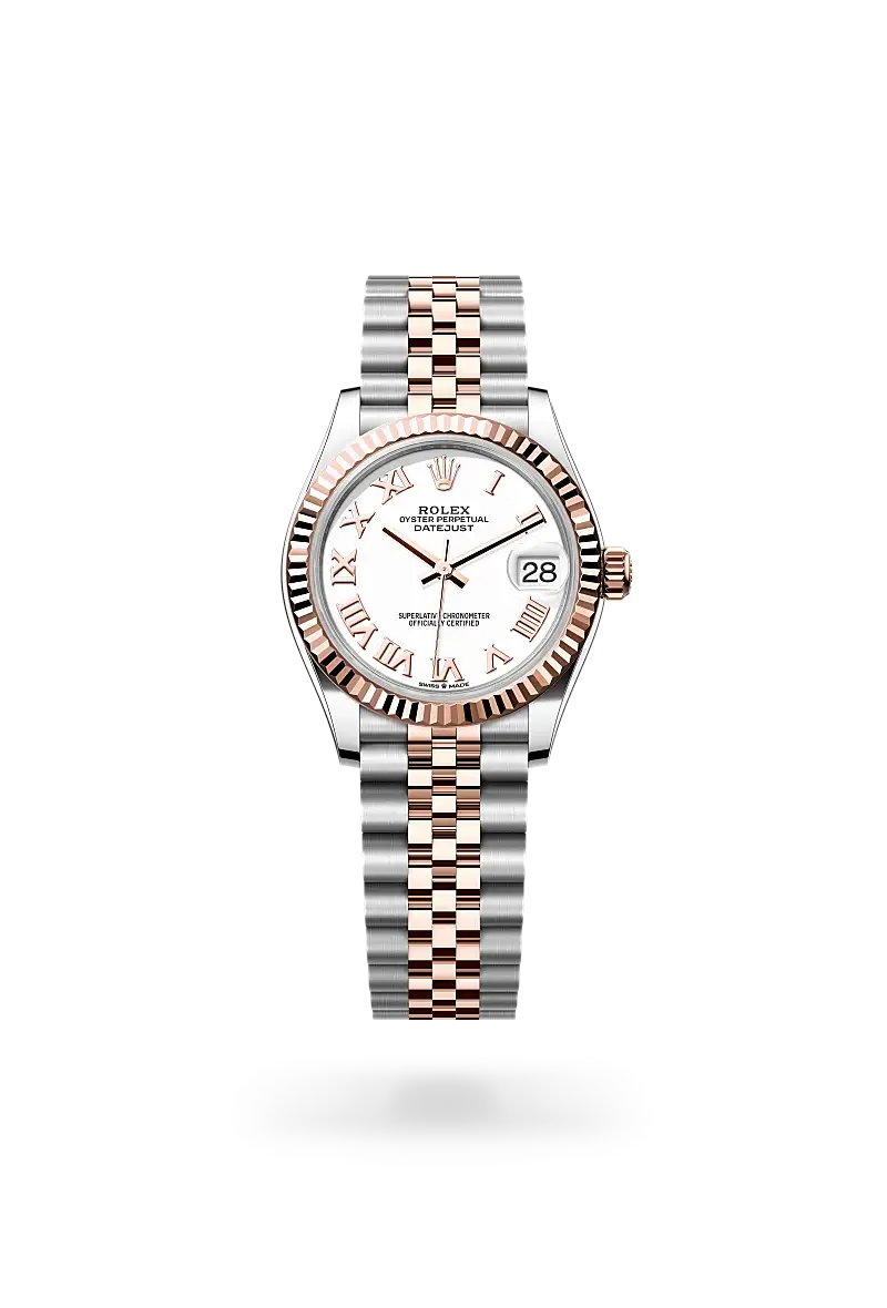 Rolex Datejust 31 in Oyster, 31 mm, Oystersteel and Everose gold, M278271-0002 - Watch Palace